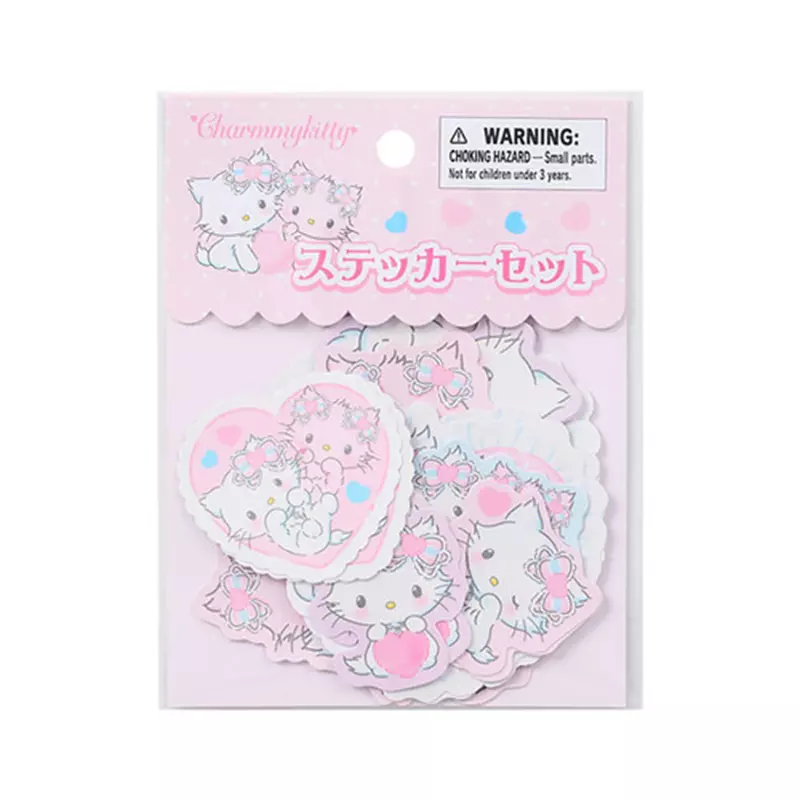 plant/Sanrio Heisei Heart Sticker Set-0