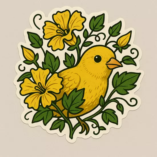 plant/Canary | Sticker-0