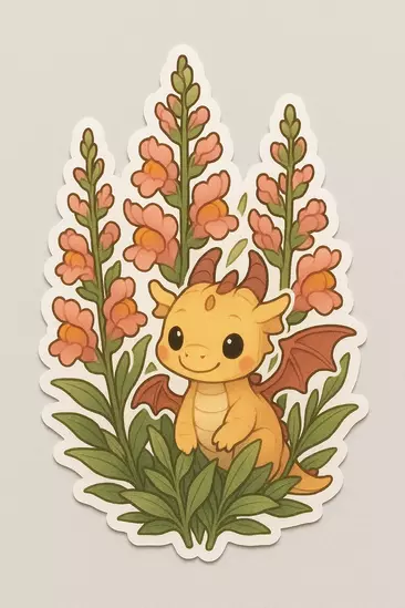plant/Snapdragon | Sticker-0