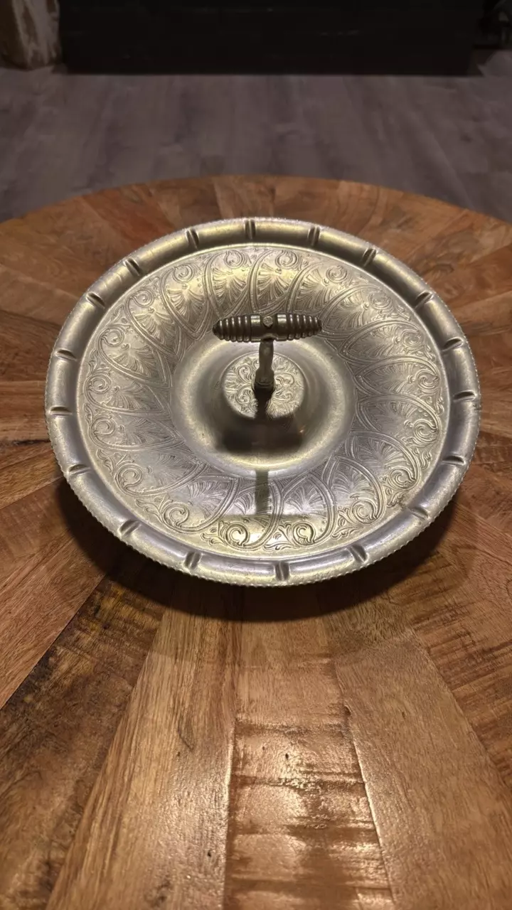 plant/Hand Wrought Wilson Serving Tray-0