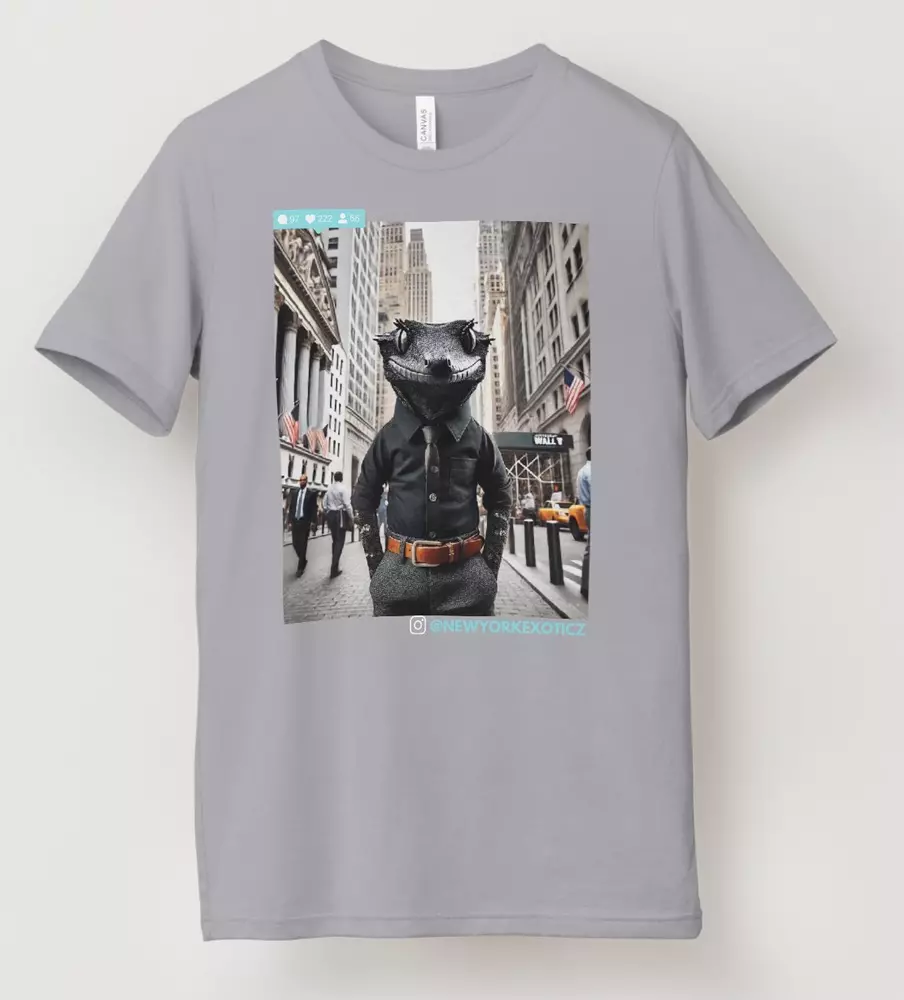 plant/“AX OF WALL STREET” T-Shirt-0