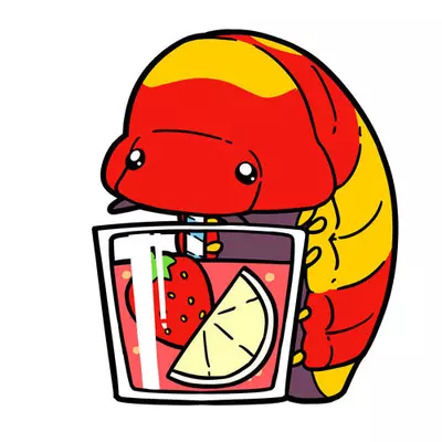 plant/Sticker - Strawberry Lemonade - 3.5"-0-thumbnail