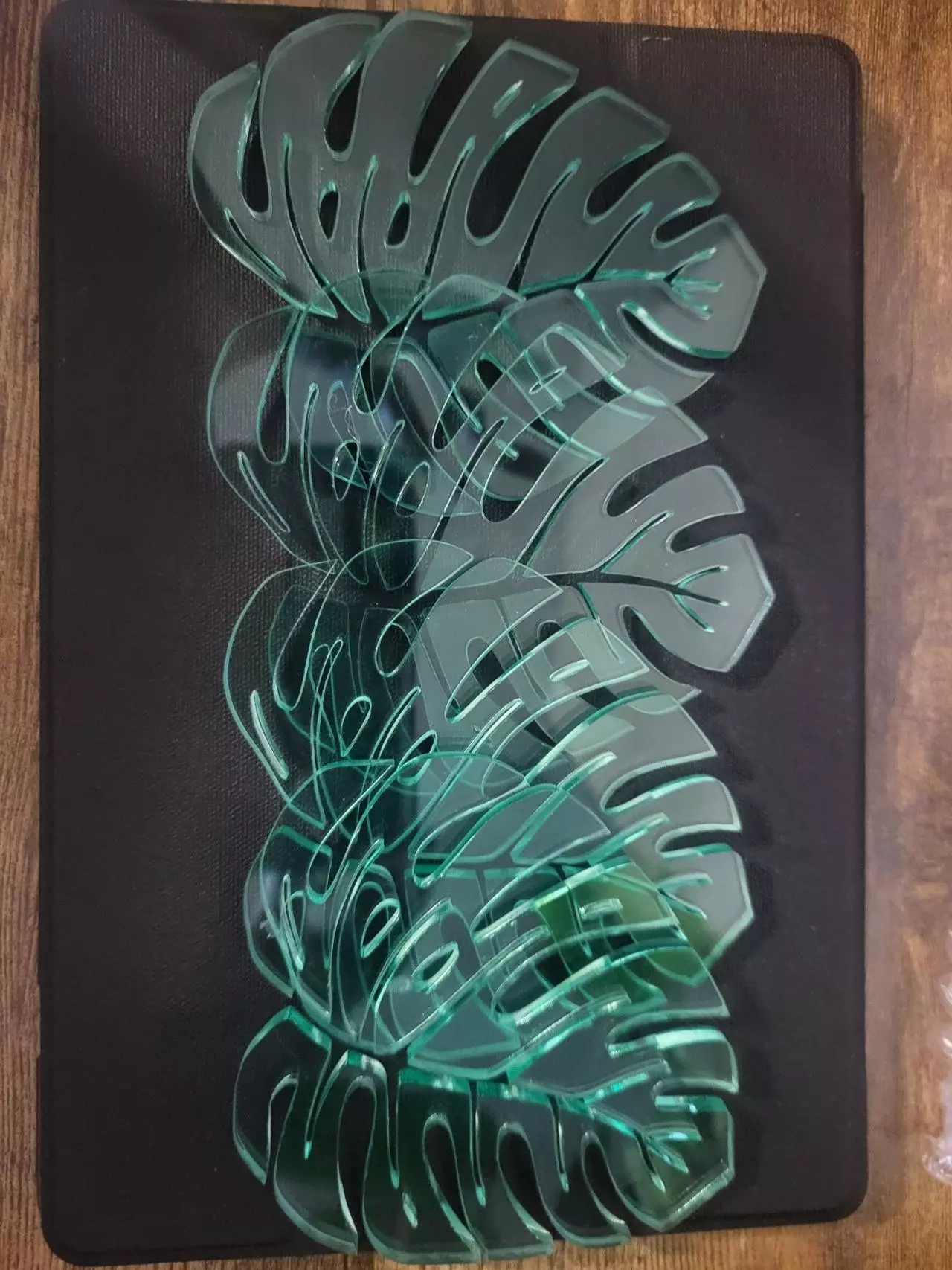 plant/Set of 4 acrylic coasters-1