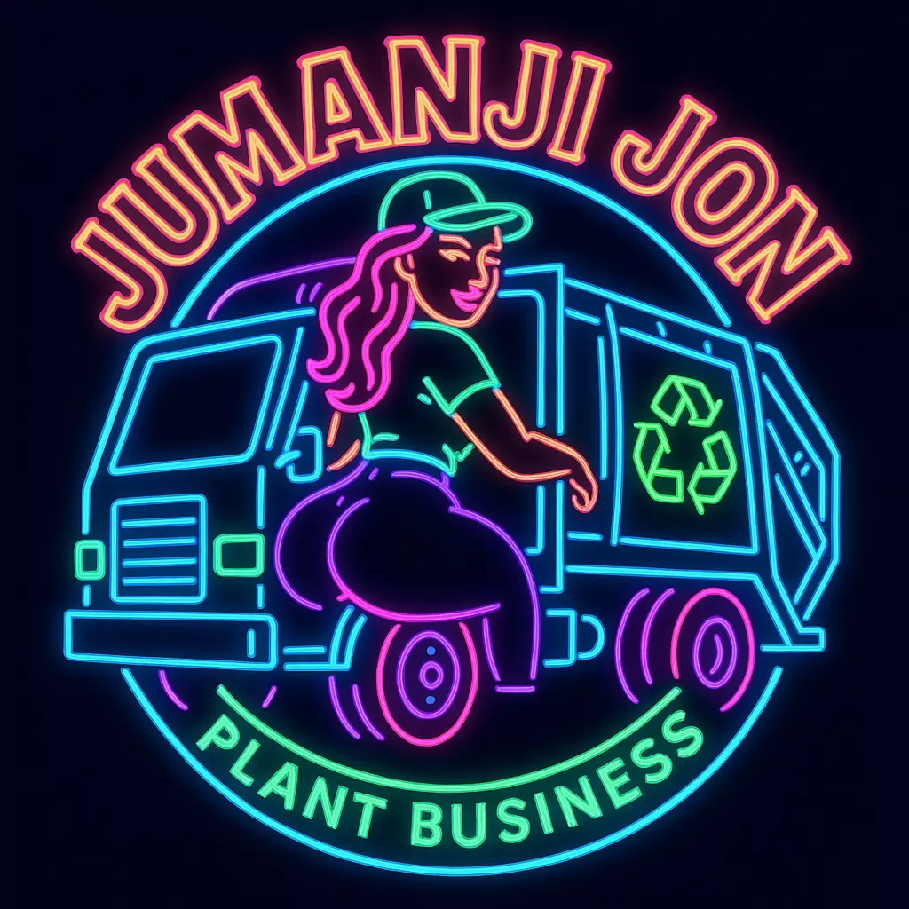 plant/Jumanji Jon Big Booty Glow In The Dark Sticker-0