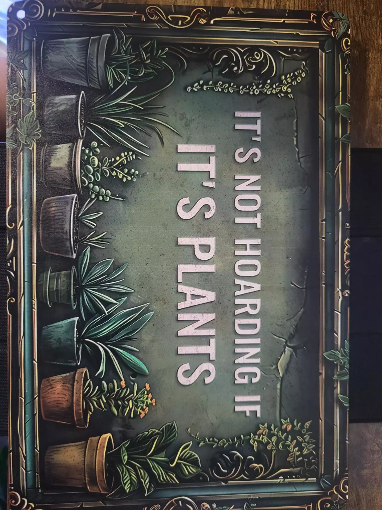 plant/Metal plant signs-0