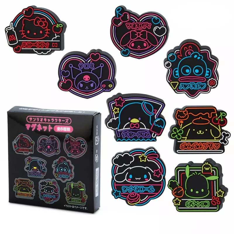 plant/Sanrio Vivid Neon Magnet Blind Box-0