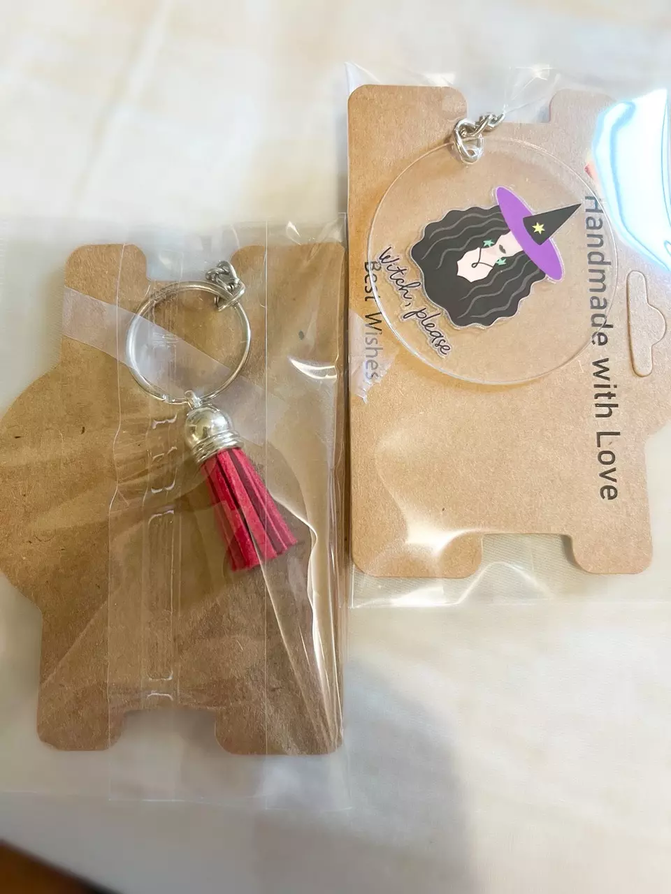 plant/‘Witch Please’ Halloween Keychain ✨🔑-1