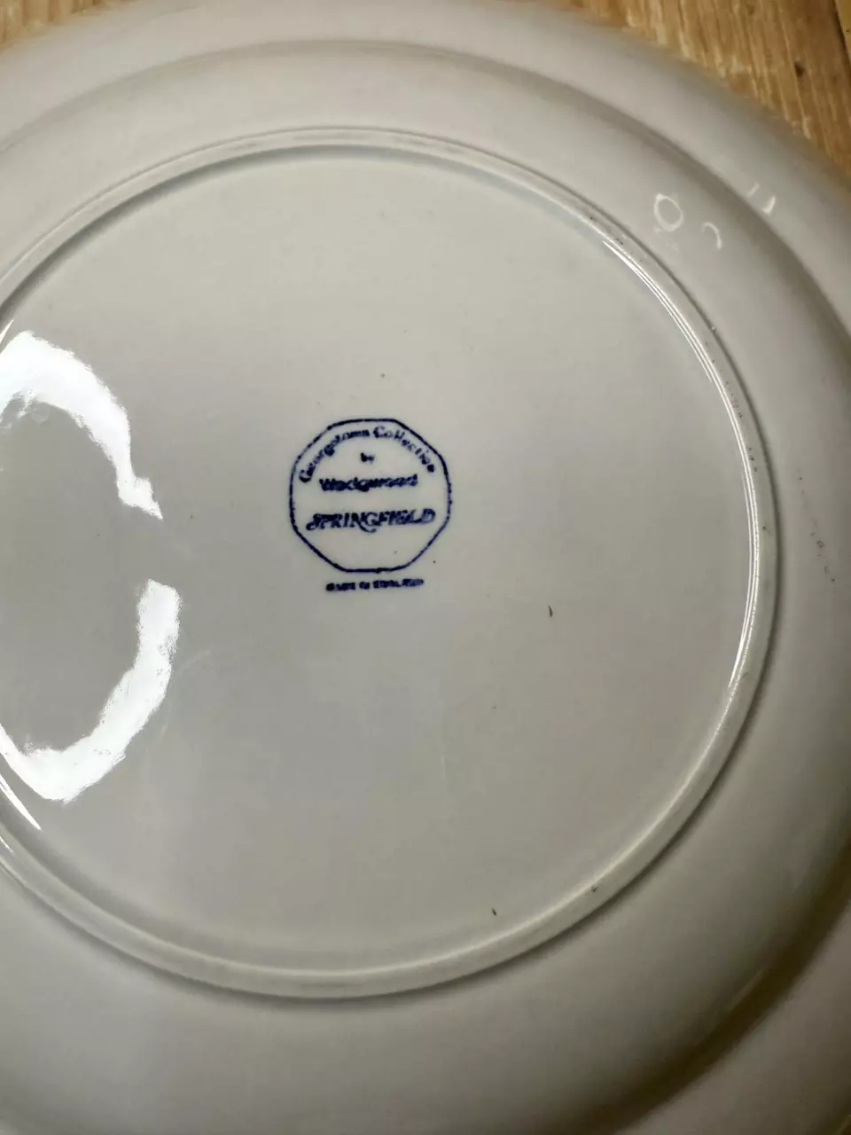 plant/#45 — Set of Six Wedgwood “Springfield” Georgetown Collection 10” Dinner Plates-1