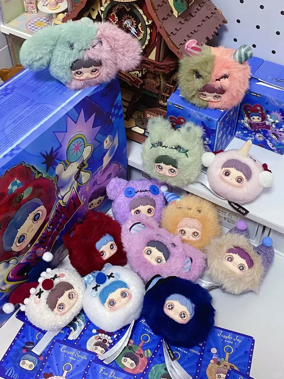plant/TOPTOYMayMei-Crazy Circus Series Plush Blind Box Cute Desktop Ornaments Birthday-0