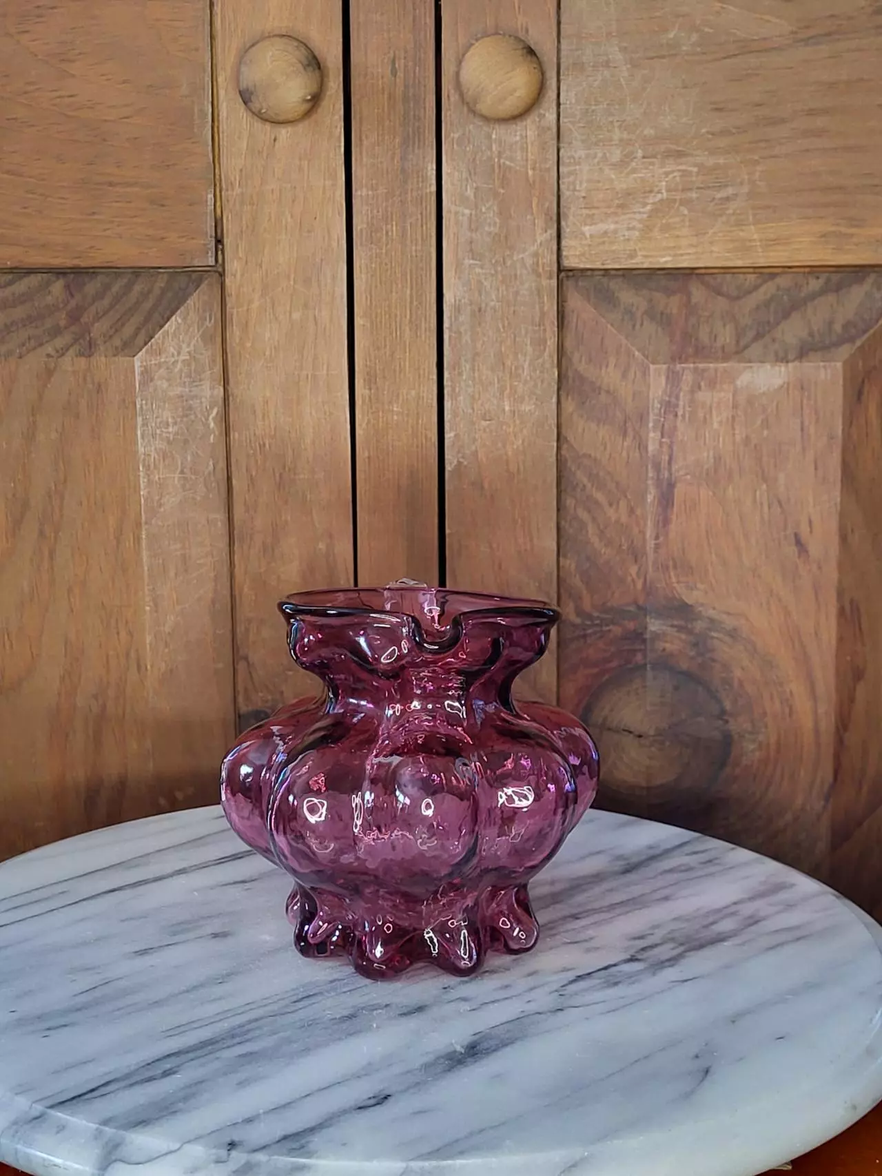 plant/Purple Glass Pitcher-8