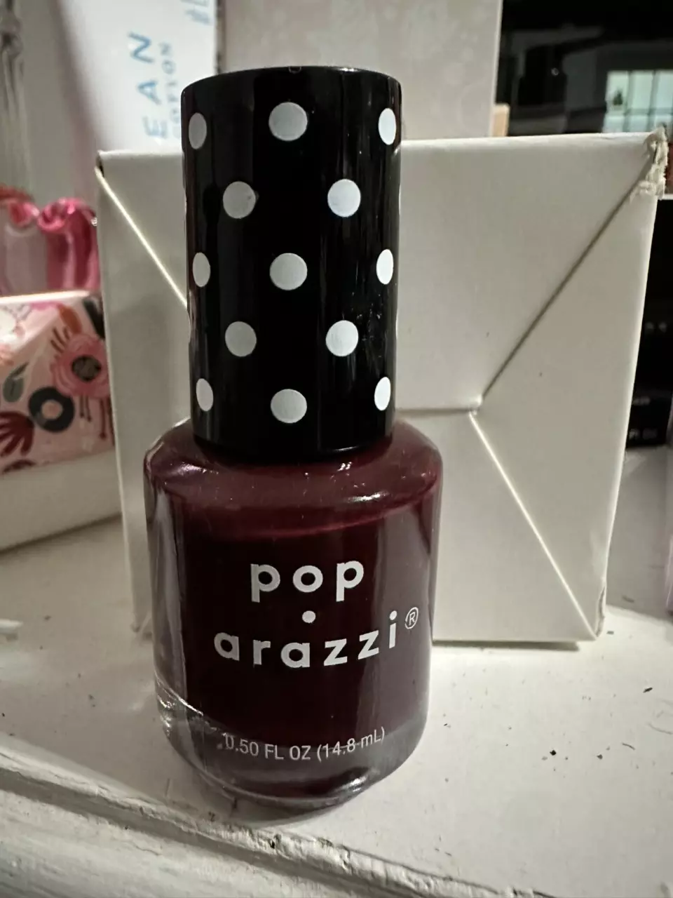 plant/Pop-arazzi Nail Polish in "Midnight Maven" - Great Fall Color!-0