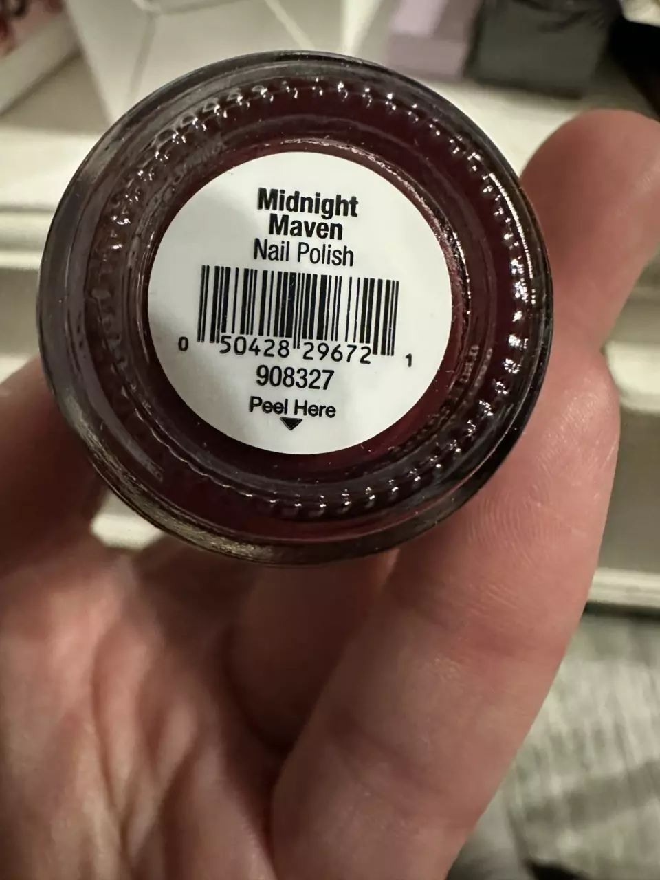 plant/Pop-arazzi Nail Polish in "Midnight Maven" - Great Fall Color!-1
