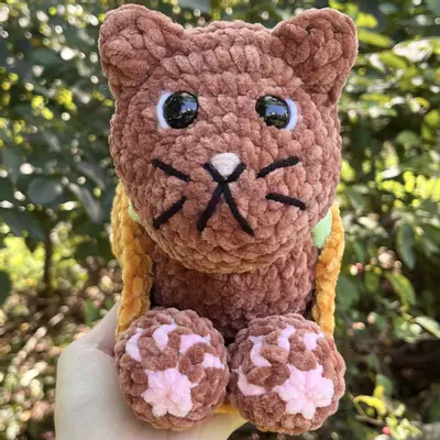 plant/🌮🐈PDF CROCHET PATTERN: Taco Cat! (NOT a physical plushie!)-3-thumbnail