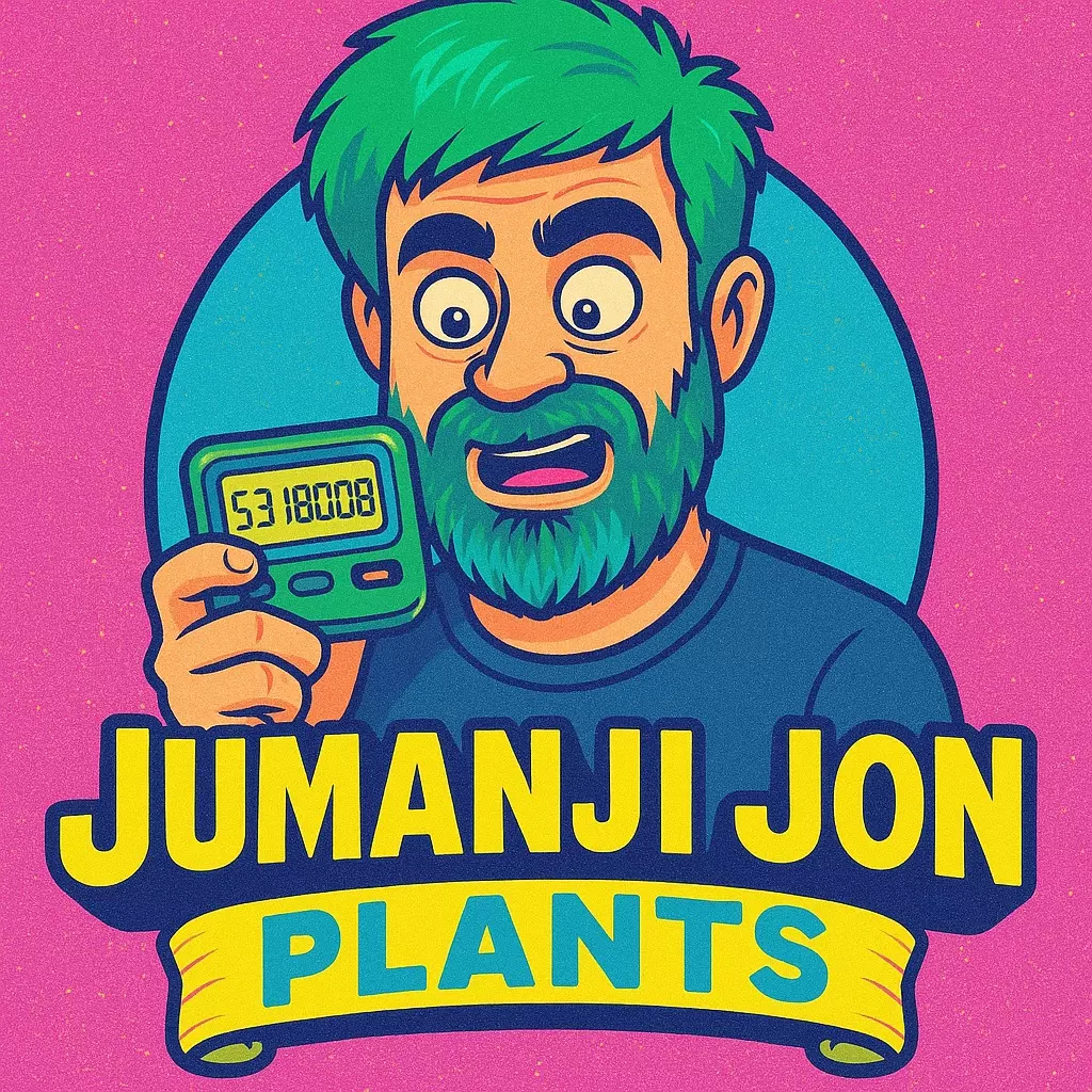 plant/Jumanji Pager 📟 Glow in the Dark Sticker-0
