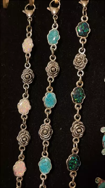 plant/With Roses comes love in a way of precious and semi precious Stone Bracelets-0-thumbnail