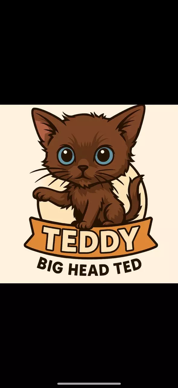plant/Big Head Ted Sticker-0