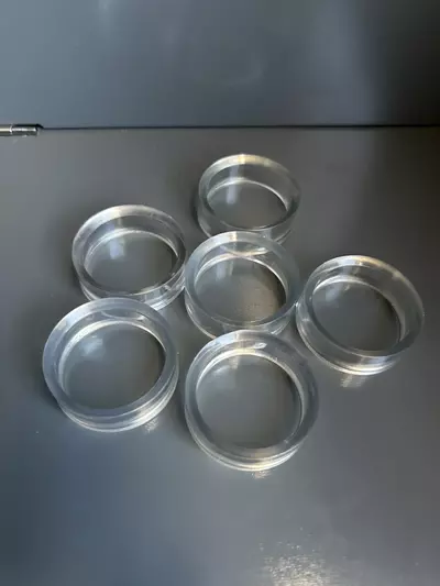 plant/🔮 Large Acrylic Sphere Holder – Premium Clear Display Stand 🔮-0-thumbnail