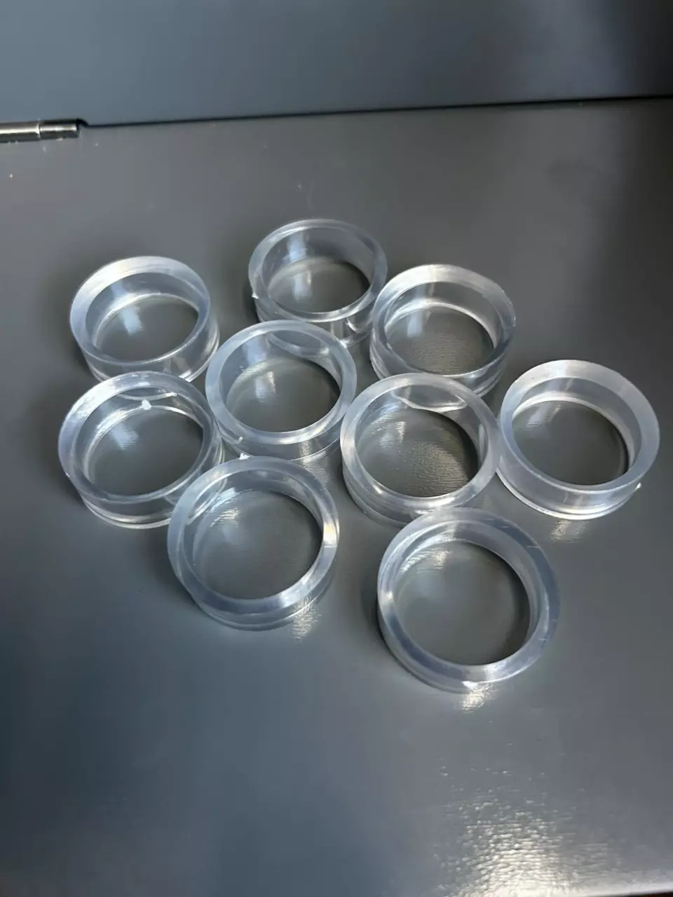 plant/🔮 Medium Acrylic Sphere Holder – Clear Crystal Display Stand 🔮-0