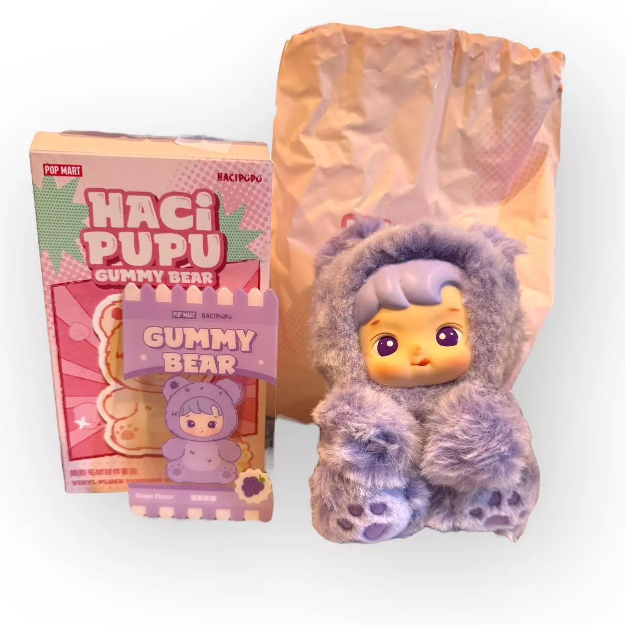 plant/Pop Mart Hacipupu Gummy Bear Grape-0