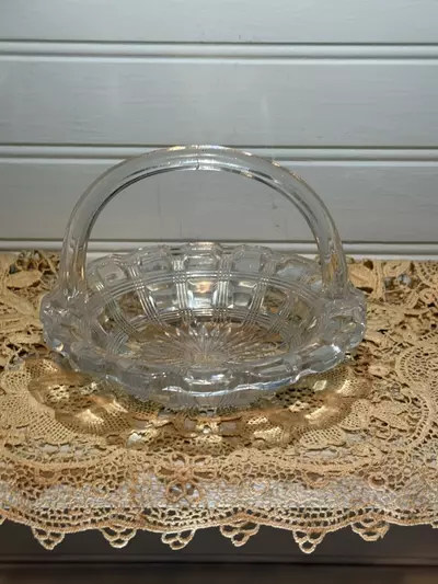 plant/“Plaidweave” Glass Basket-0-thumbnail