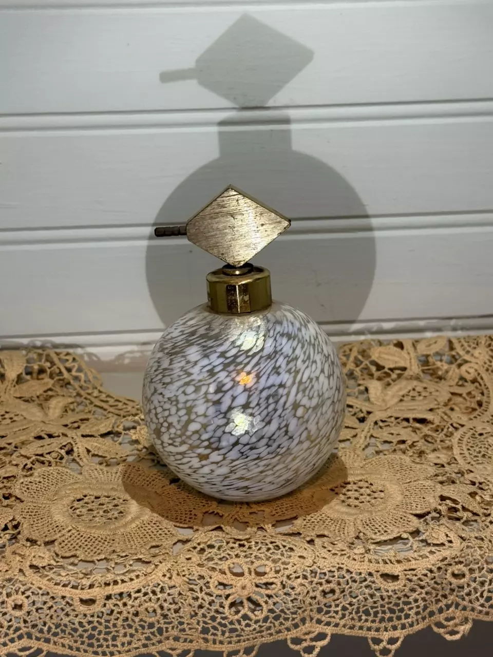 plant/Irice Art Glass Perfume Bottle-0