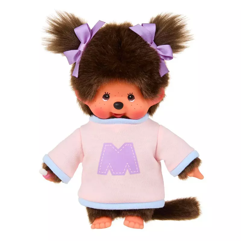 plant/Monchhichi Bi-color Sweater Girl Plush-0