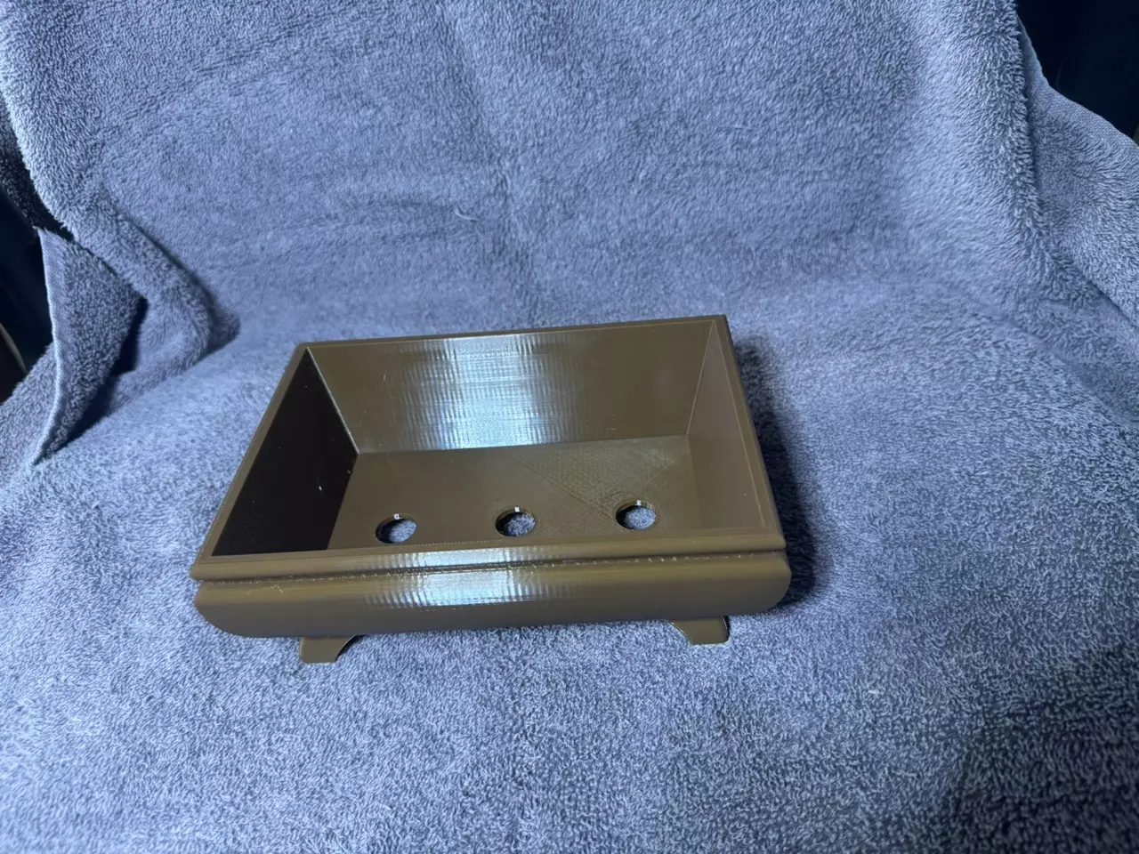 plant/6” potbelly bonsai pot brown-1