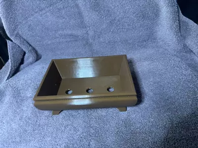 plant/6” potbelly bonsai pot brown-1-thumbnail