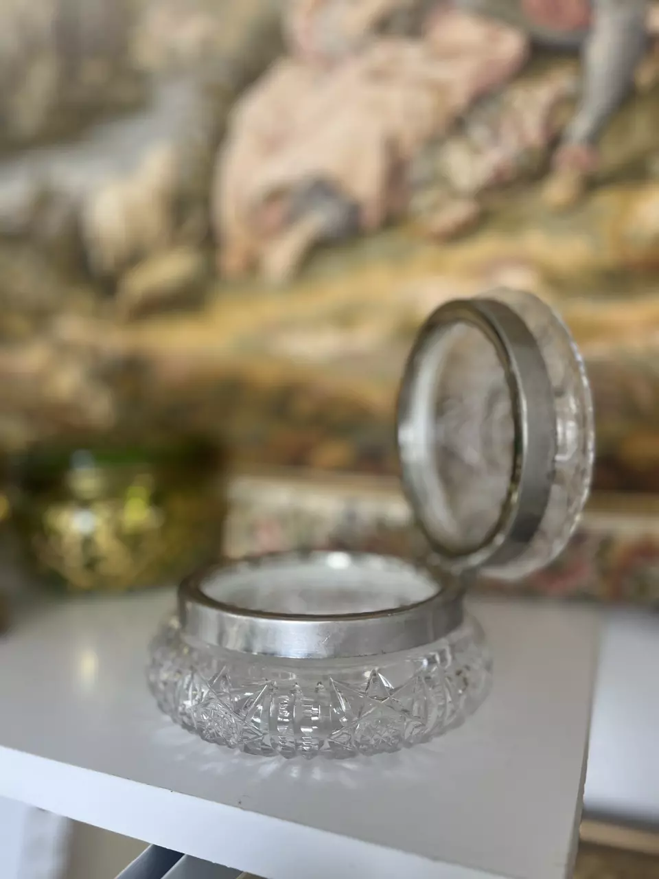 plant/Cut Glass Casket-0