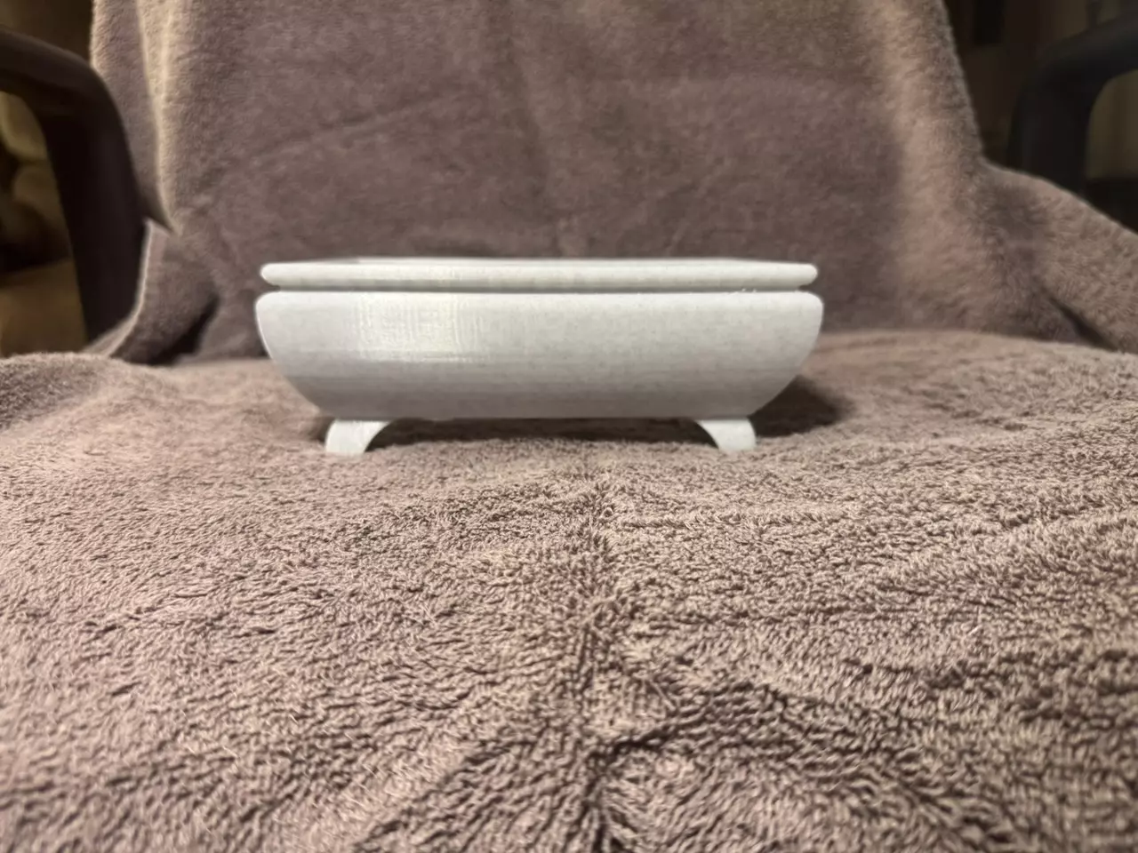plant/6” potbelly bonsai pot marble-0