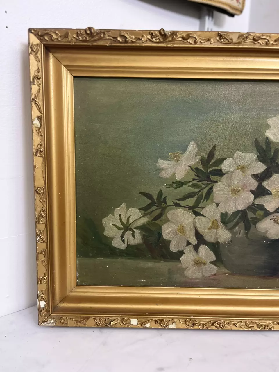 plant/Early 19th c. Floral Painting-1