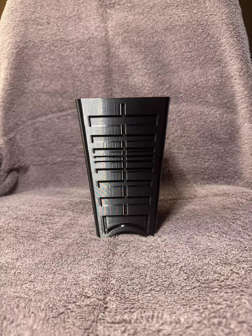 plant/3x3 cascade pot black-0