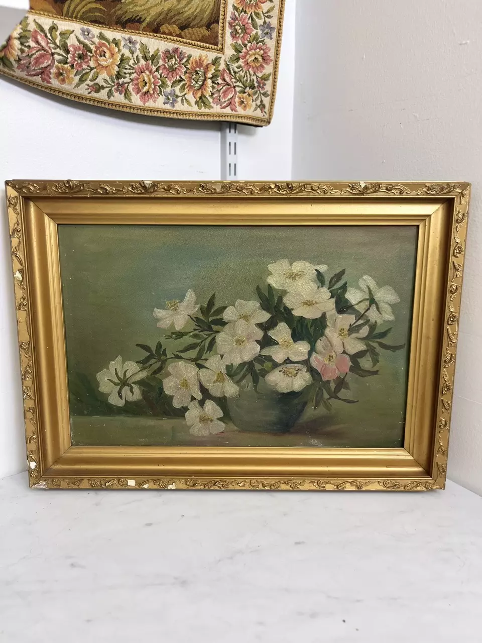 plant/Early 19th c. Floral Painting-0