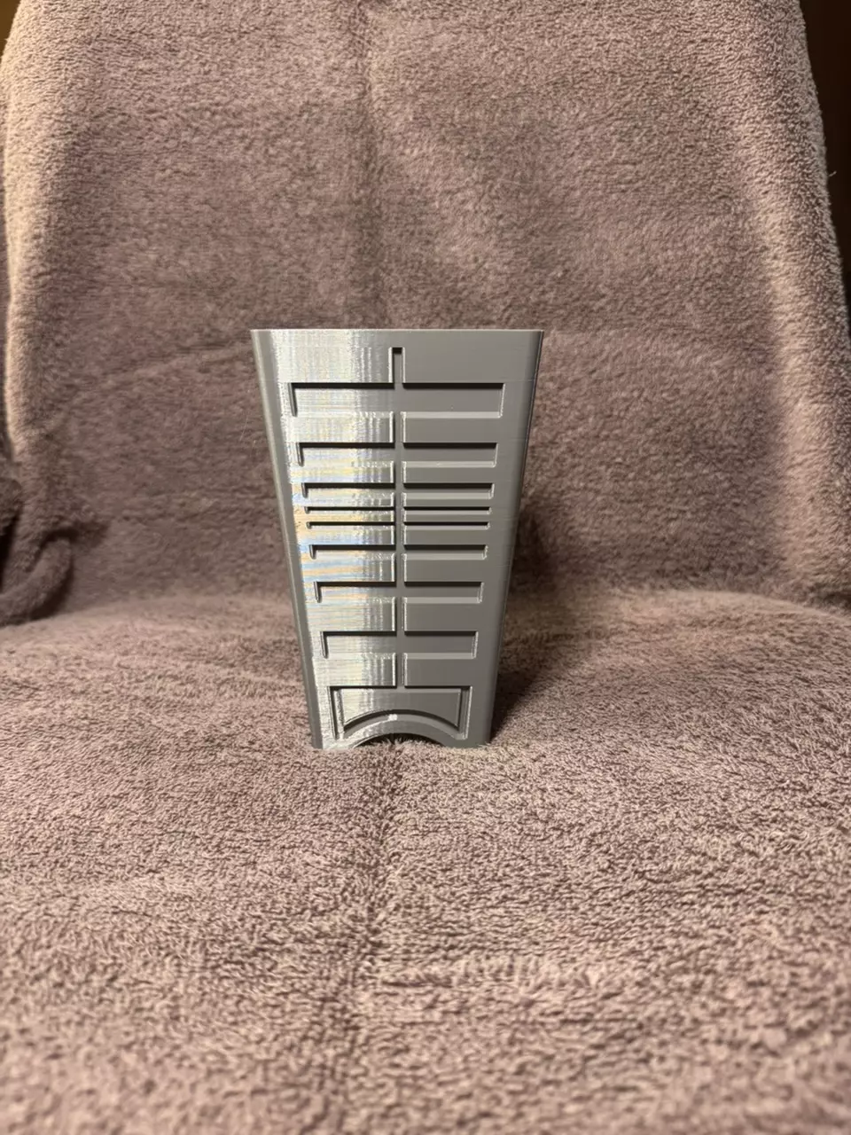 plant/3x3 cascade pot grey-0