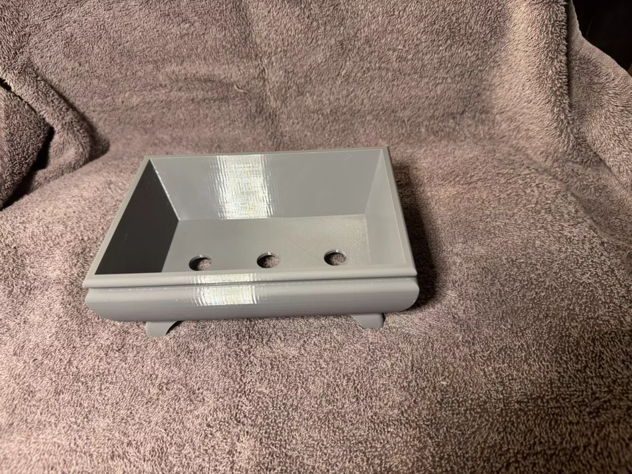 plant/6” potbelly bonsai pot grey-1