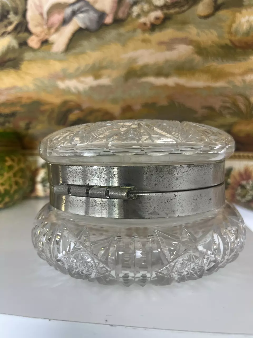 plant/Cut Glass Casket-1