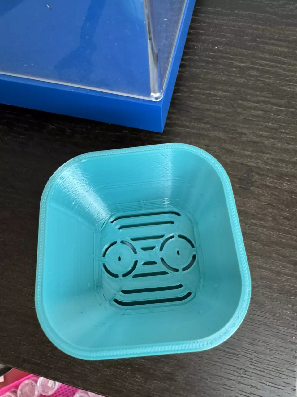 plant/3D Printed Self-Watering Pot 2.5” Tiffany Blue-1