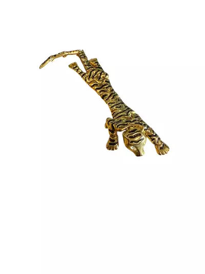 plant/Articulated vintage tiger shoulder brooch-0-thumbnail
