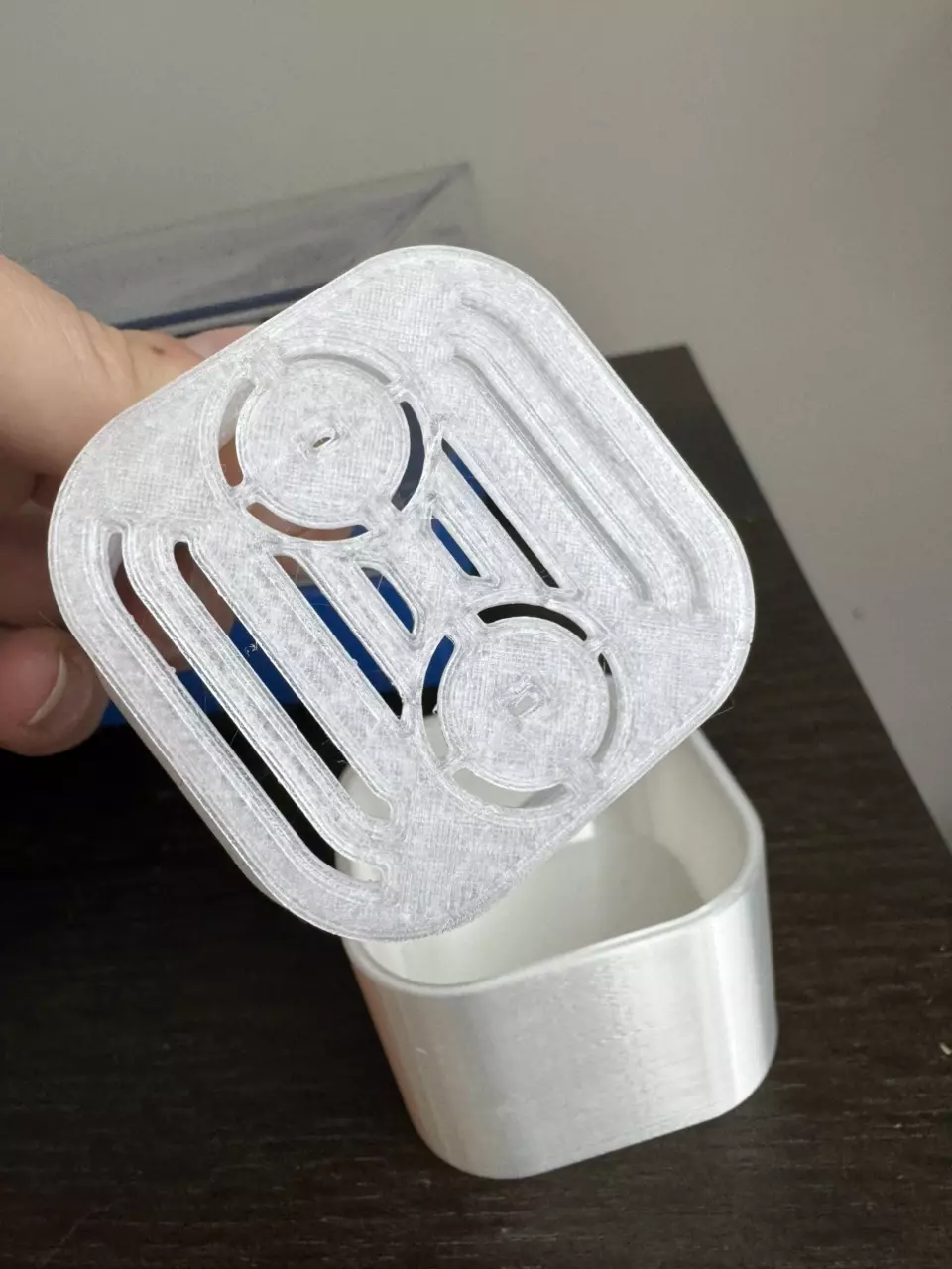 plant/3D Printed Self-Watering Pot 2.5” Pearly White-3