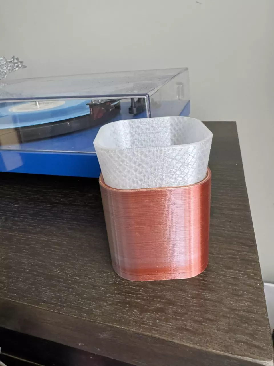 plant/3D Printed Self-Watering Pot 3” Copper/Clear-0