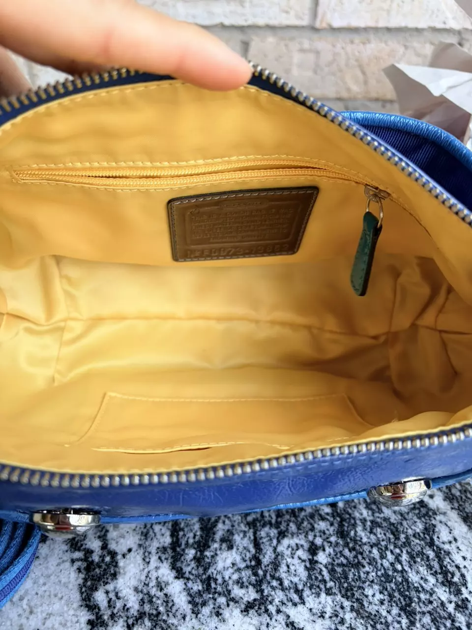 plant/599. Coach Poppy patent 2way #13852-1