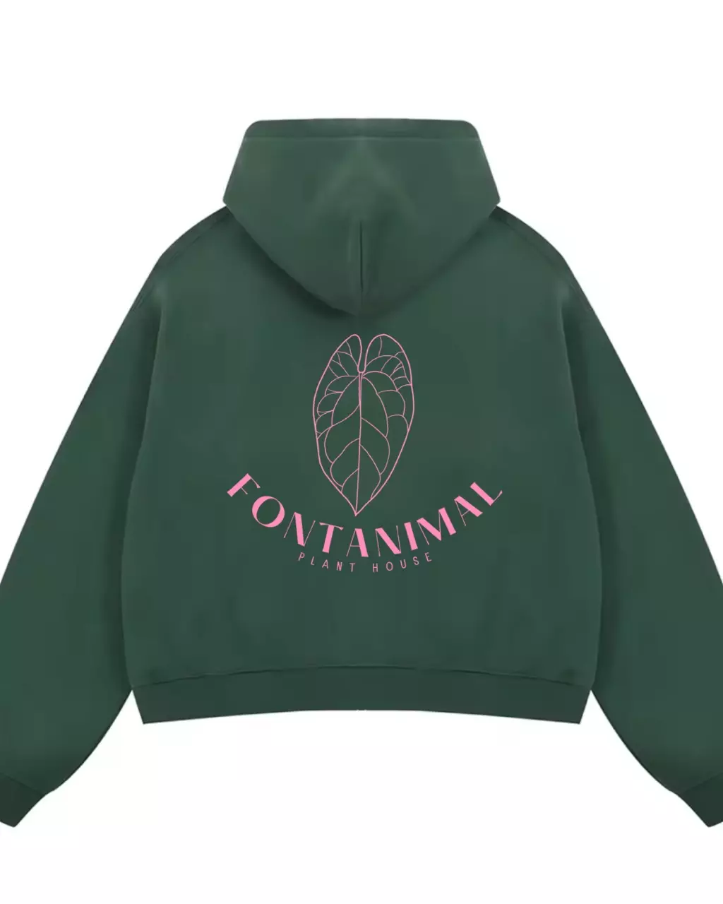 free_shipping/GREEN/PINK ZIP UP HODDIE (XXL)-0