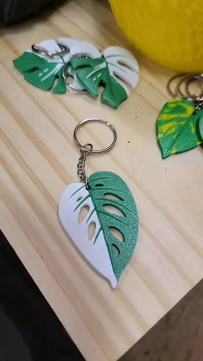 plant/3d Printed Keychain-0-thumbnail