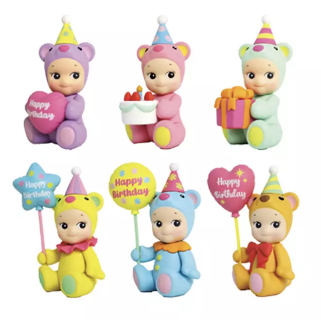 plant/Sonny Angel Birthday Gift Bear Blind Box-0