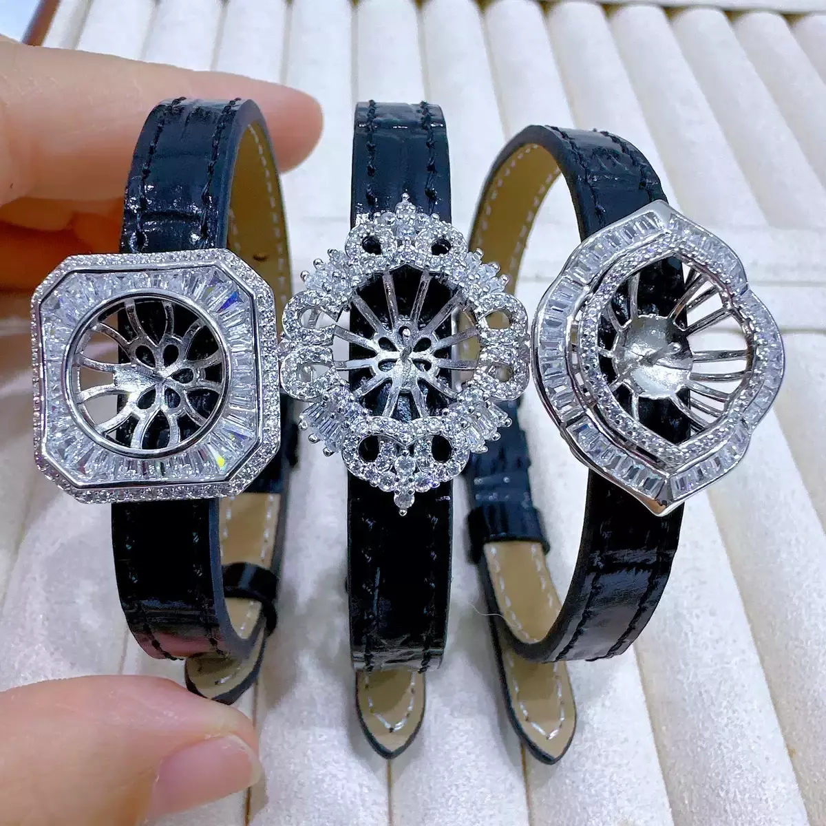 plant/Leather bracelet fashion and noble no pearl including-5
