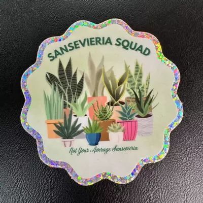 plant/Sansevieria Squad Sticker-0-thumbnail