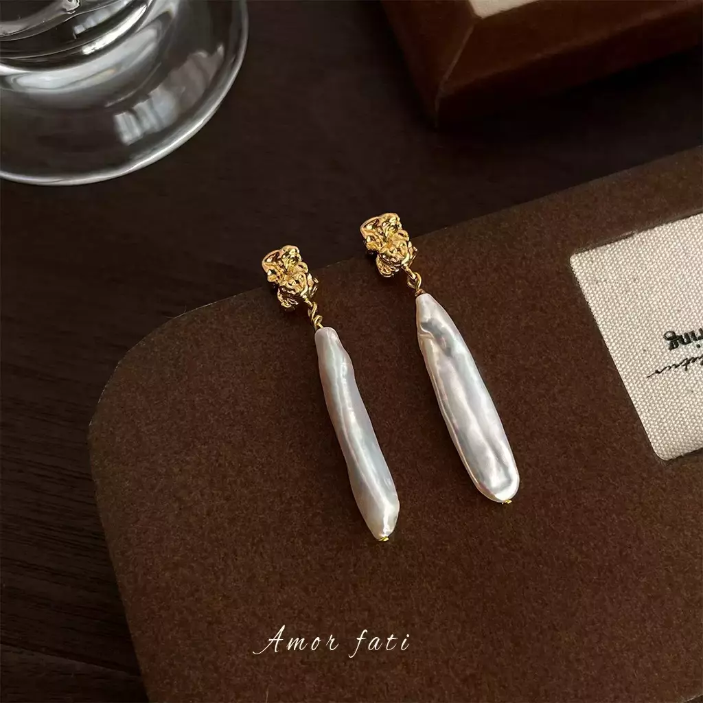 plant/S925 earrings accessories no pearls including-0