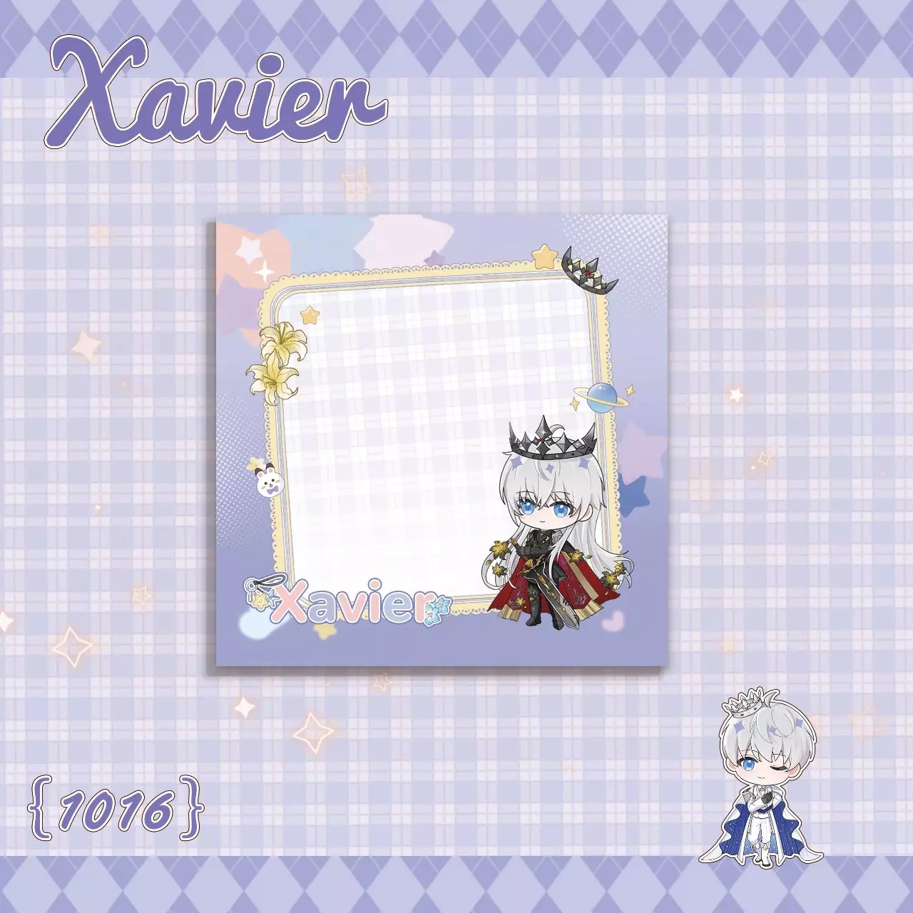 plant/Xavier Post-it Note-0