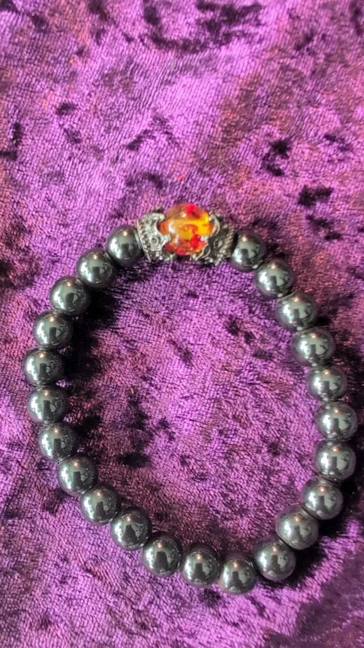 plant/#94 Fiery Beaded Bracelet-0