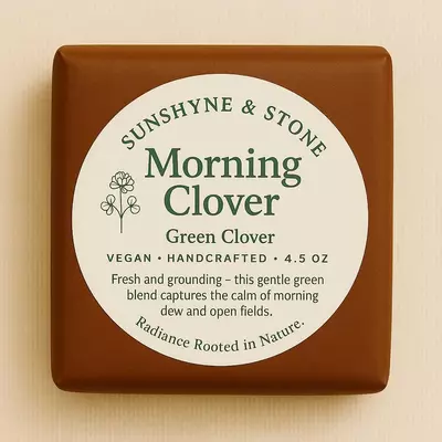 plant/Morning Clover Vegan Handmade Soap-1-thumbnail